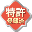 特許登録済