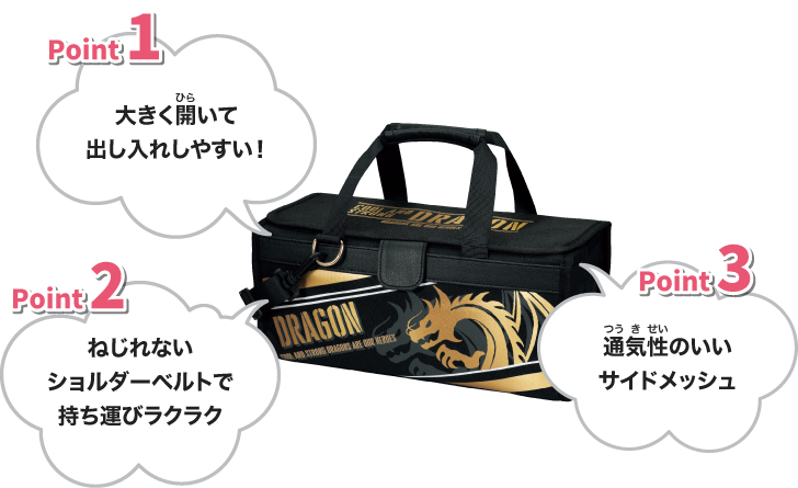 ケースが閉じた状態