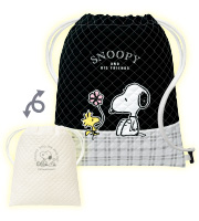 N-2 ピーナッツ スヌーピー（モノチェック）